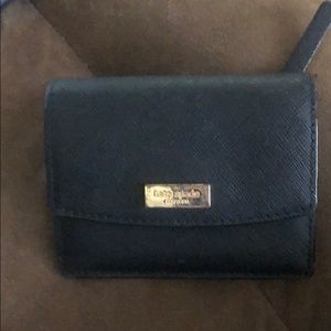 Black Kate spade card wallet